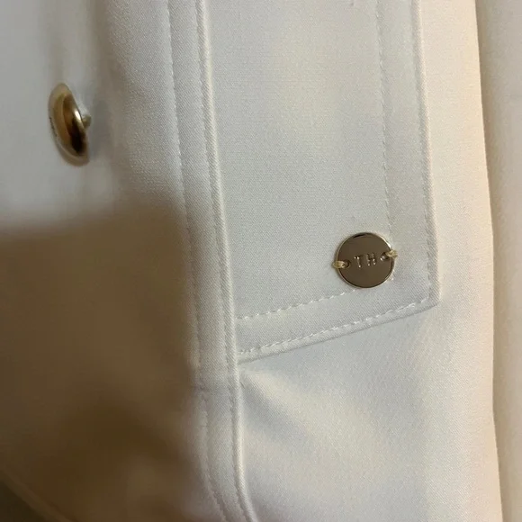 Tommy Hilfiger Cream Double-Breasted Blazer - Picture 6 of 6